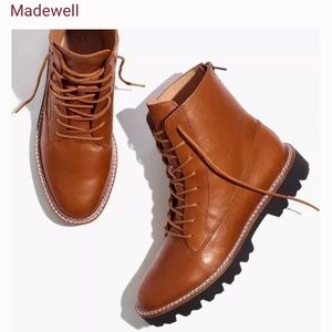 Madewell Citywalk Lugsole Boot - English Saddle